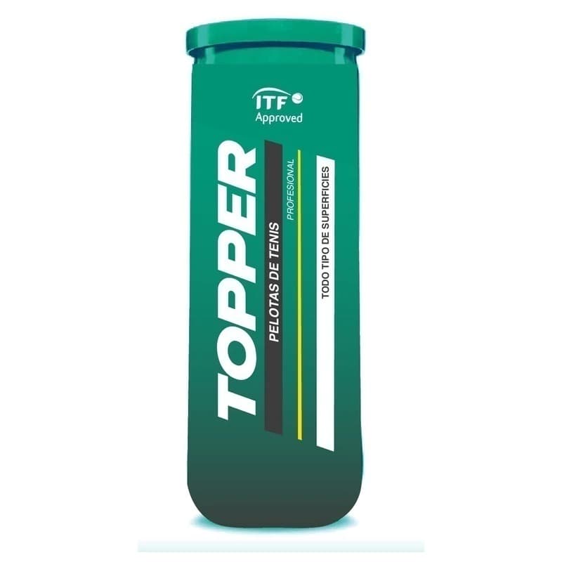 Tubo Pelotas Tenis Topper
